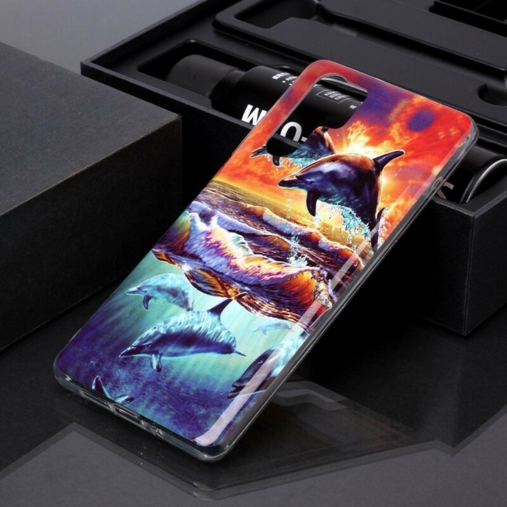 Hoesje voor Huawei P30 Pro Dolfijnen Gaan Vrijuit