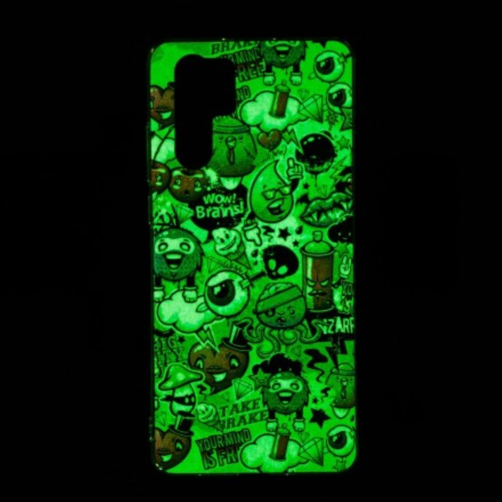 Hoesje voor Huawei P30 Pro Fluorescerende Waanzin