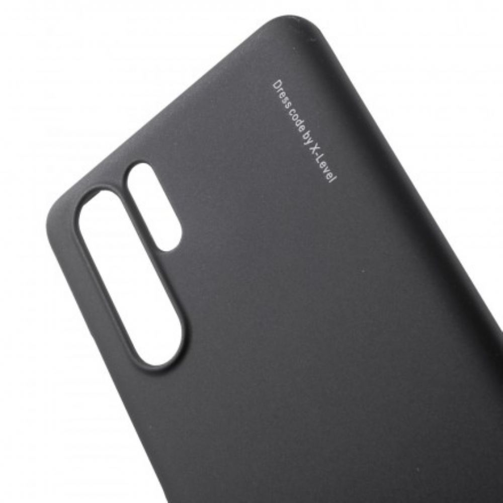 Hoesje voor Huawei P30 Pro X-niveau Metaaleffect