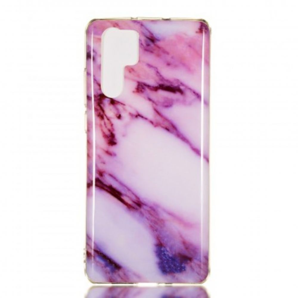 Hoesje voor Huawei P30 Pro Zeldzaam Marmer