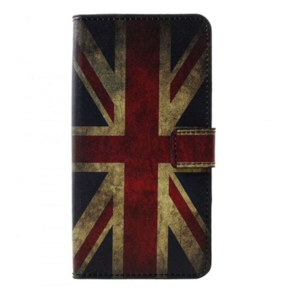 Leren Hoesje voor Huawei P30 Pro Engeland Vlag