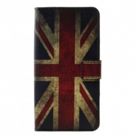 Leren Hoesje voor Huawei P30 Pro Engeland Vlag