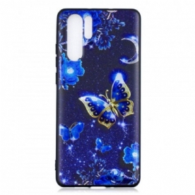 Telefoonhoesje voor Huawei P30 Pro Gouden Vlinder