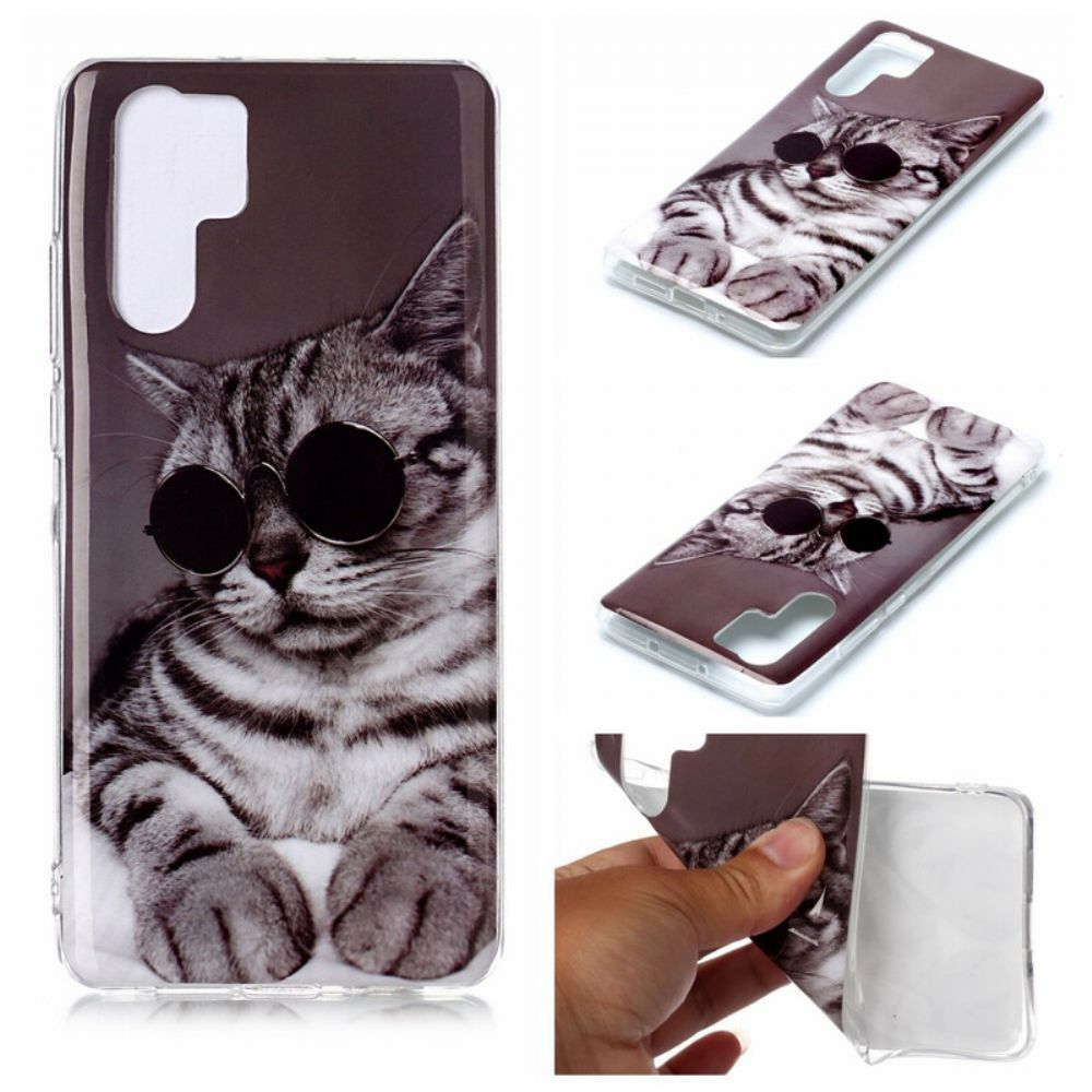 Telefoonhoesje voor Huawei P30 Pro Mijn Incognito Kitten