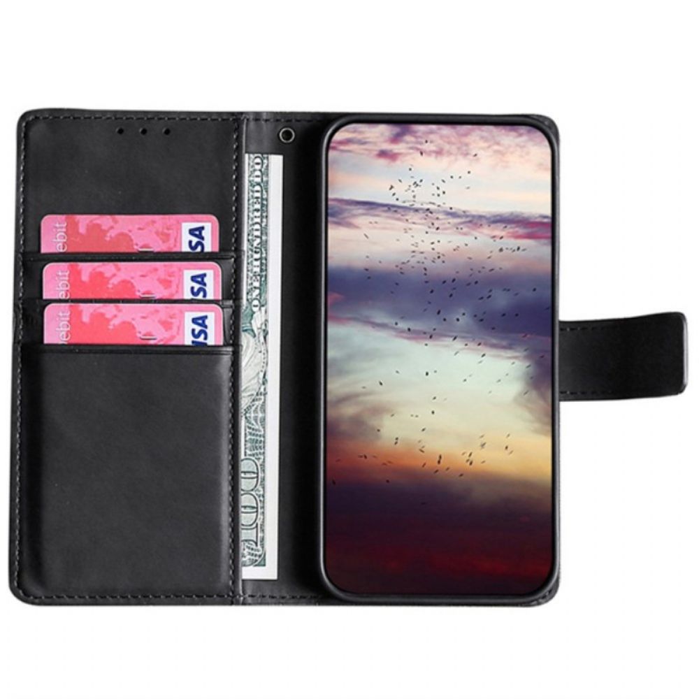 Flip Case Leren Huawei Nova 12i Krokodiltextuur