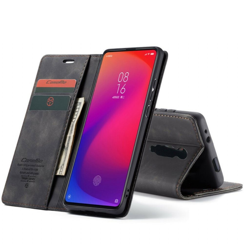 Bescherming Hoesje voor Xiaomi Mi 9T / Mi 9T Pro Folio-hoesje Caseme Kunstleer