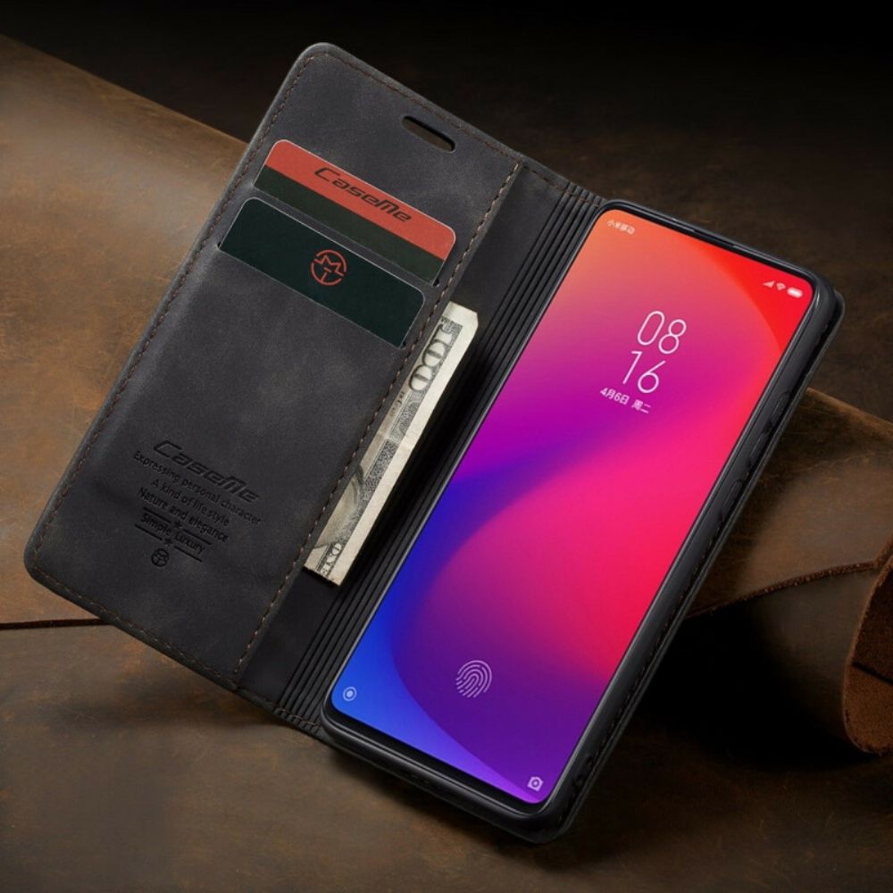 Bescherming Hoesje voor Xiaomi Mi 9T / Mi 9T Pro Folio-hoesje Caseme Kunstleer