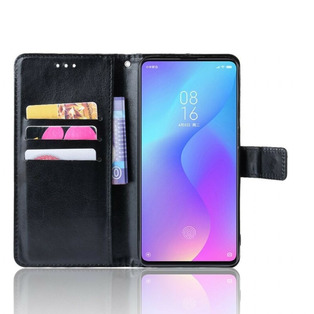 Folio-hoesje voor Xiaomi Mi 9T / Mi 9T Pro Flitsachtig Kunstleer