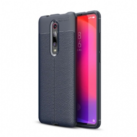 Telefoonhoesje voor Xiaomi Mi 9T / Mi 9T Pro Dubbele Lijn Litchi Leder Effect