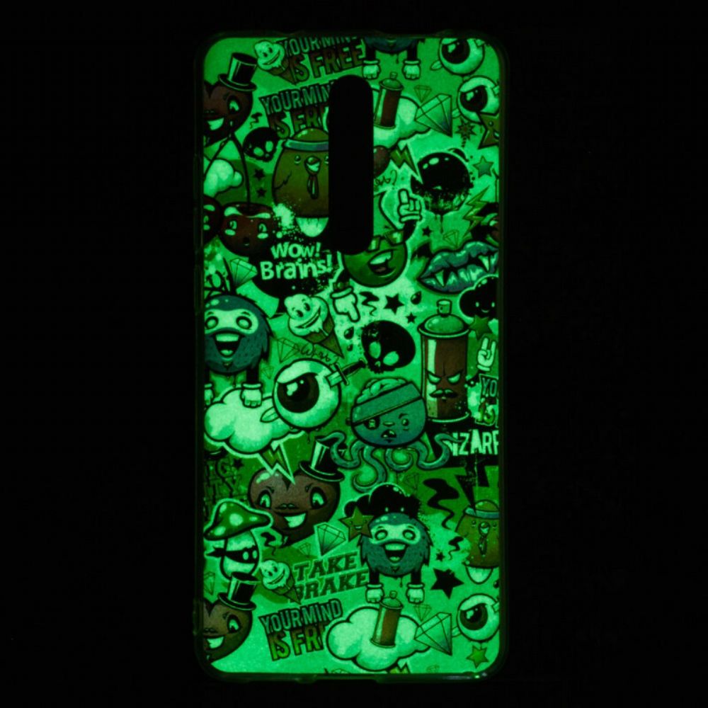 Telefoonhoesje voor Xiaomi Mi 9T / Mi 9T Pro Fluorescerende Waanzin