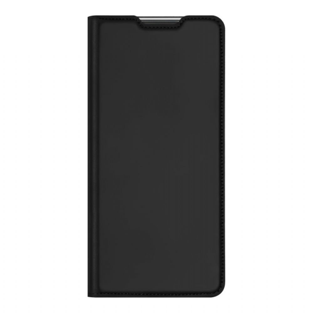 Bescherming Hoesje voor Vivo X80 Pro Folio-hoesje Skin-pro Series Dux Ducis