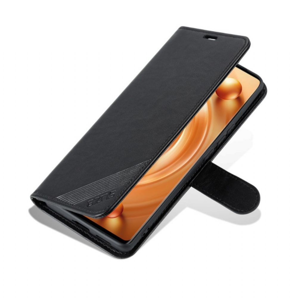 Folio-hoesje voor Vivo X80 Pro Azns Kunstleer