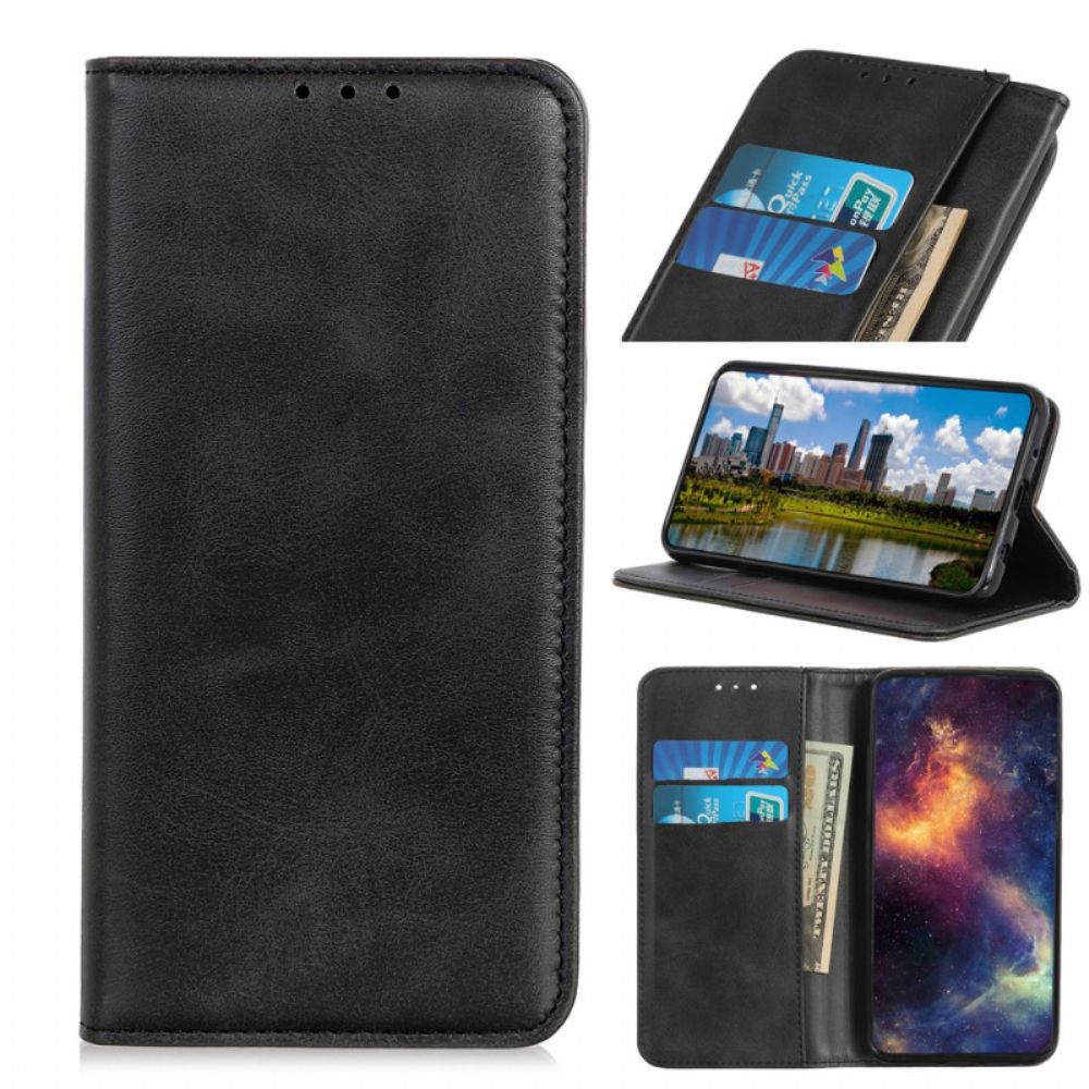 Bescherming Hoesje voor Samsung Galaxy A03s Folio-hoesje Elegantie Splitleer