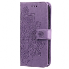 Flip Case voor Samsung Galaxy A03s Bloemenmandala