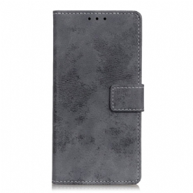 Folio-hoesje voor Samsung Galaxy A03s Vintage Kunstleer