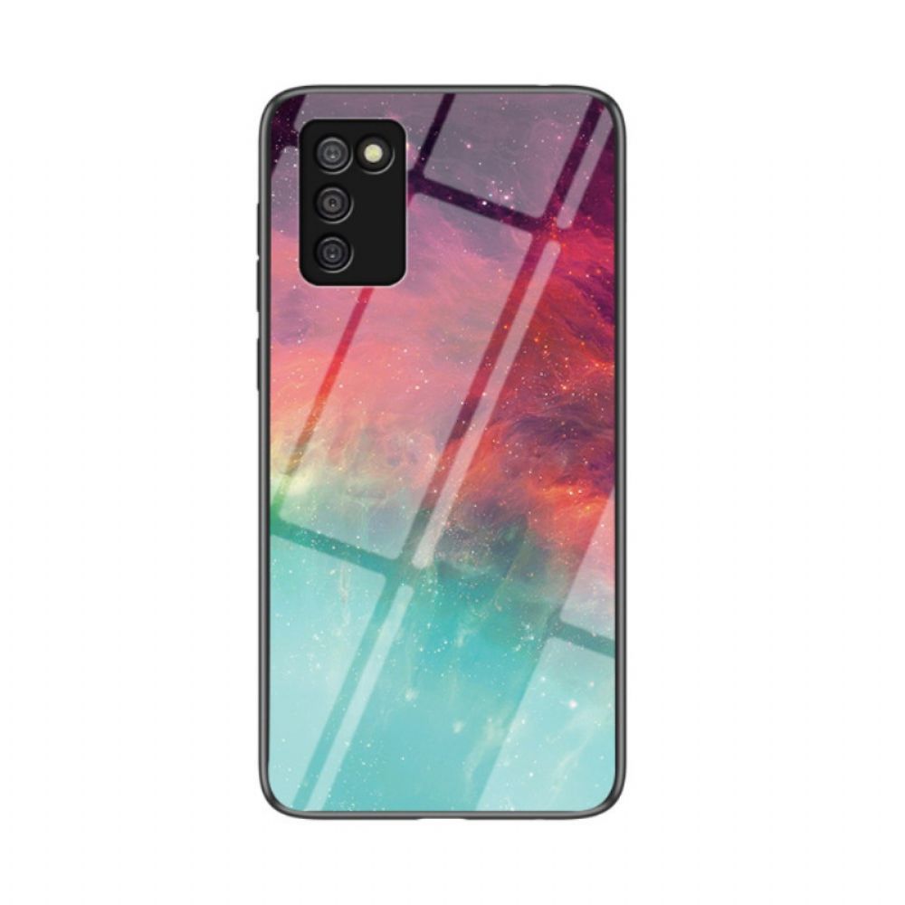 Hoesje voor Samsung Galaxy A03s Schoonheid Gehard Glas