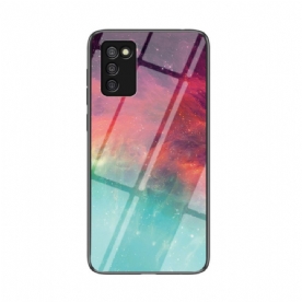 Hoesje voor Samsung Galaxy A03s Schoonheid Gehard Glas