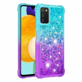 Telefoonhoesje voor Samsung Galaxy A03s Pailletten Kleuren