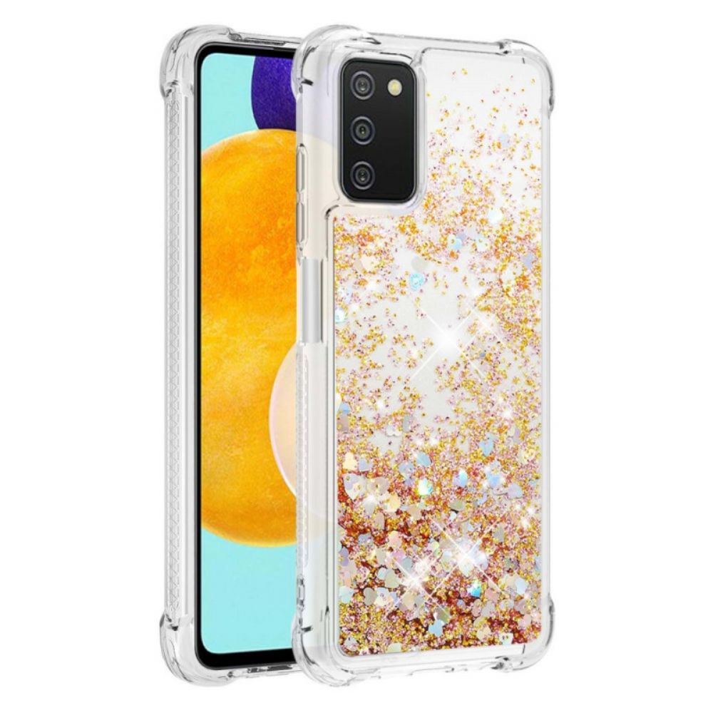 Telefoonhoesje voor Samsung Galaxy A03s Wil Je Glitter