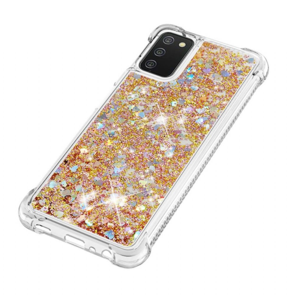 Telefoonhoesje voor Samsung Galaxy A03s Wil Je Glitter