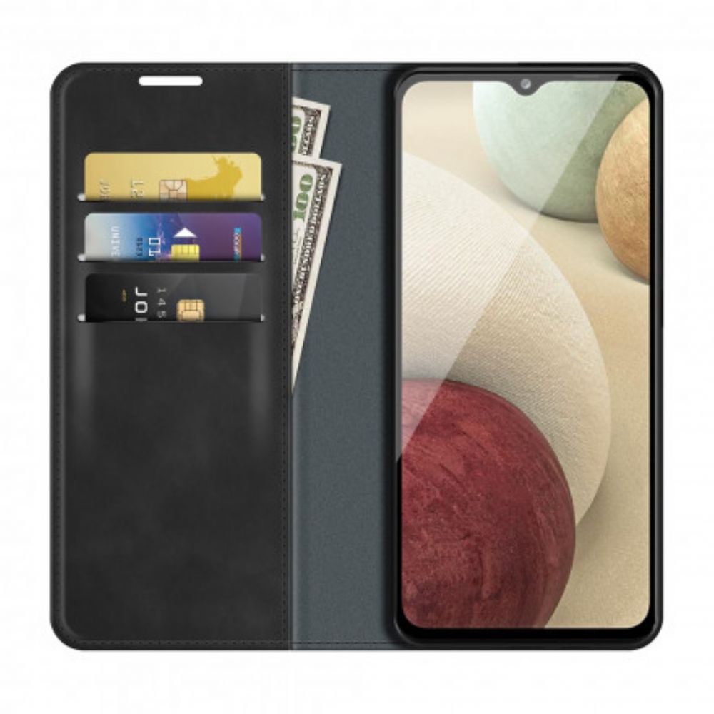 Bescherming Hoesje voor Samsung Galaxy A22 4G Folio-hoesje Skin-touch