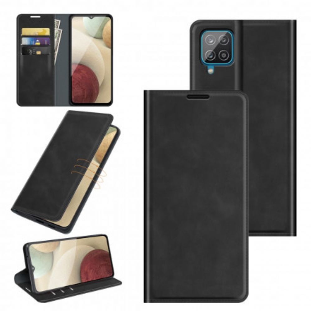 Bescherming Hoesje voor Samsung Galaxy A22 4G Folio-hoesje Skin-touch