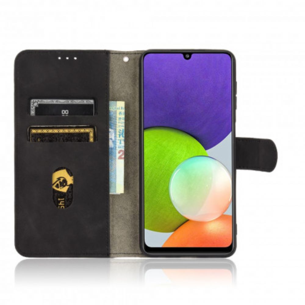 Flip Case voor Samsung Galaxy A22 4G Skin-touch