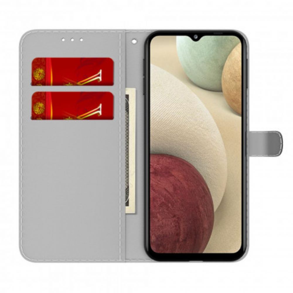 Folio-hoesje voor Samsung Galaxy A22 4G Abstract Patroon