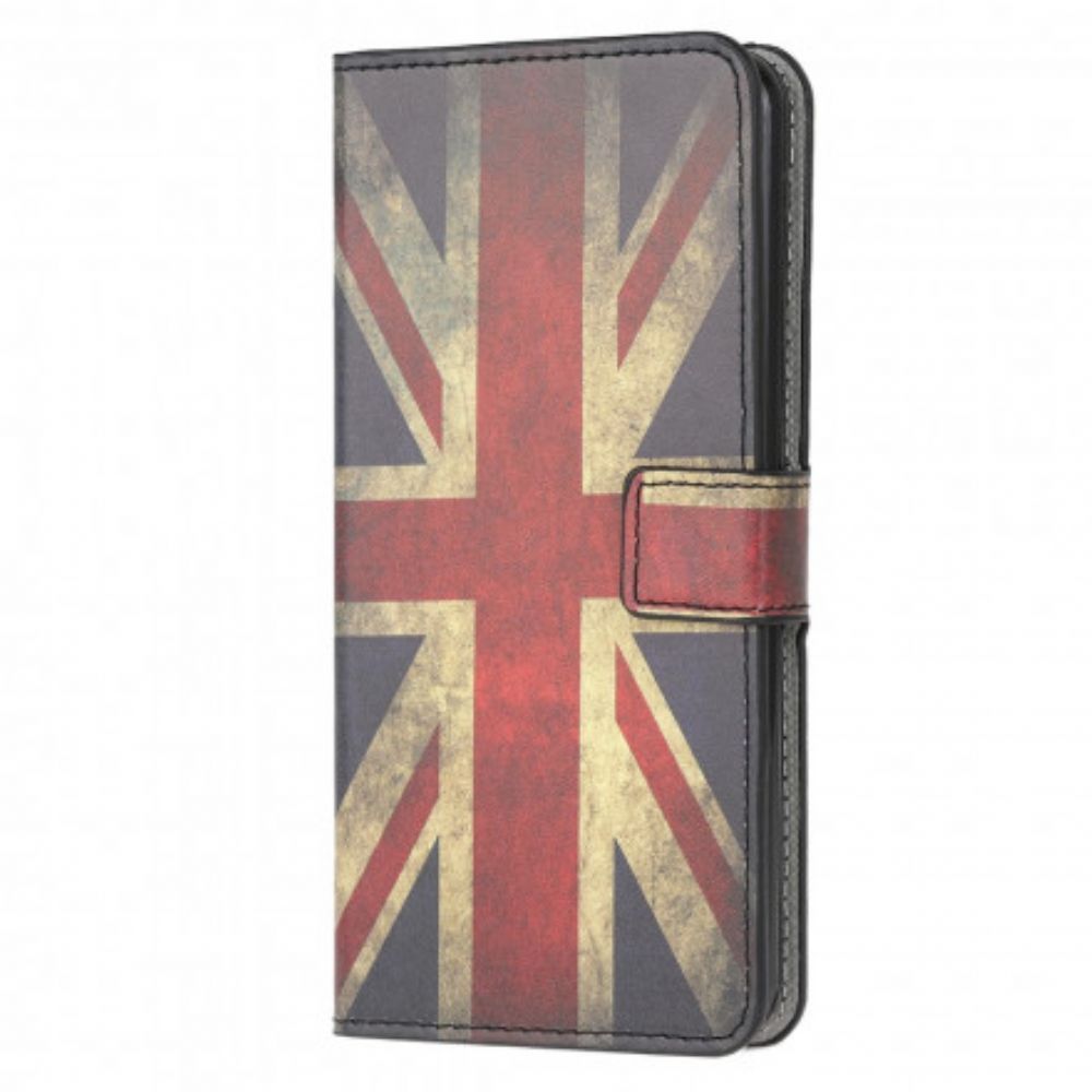 Folio-hoesje voor Samsung Galaxy A22 4G Engeland Vlag