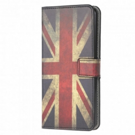 Folio-hoesje voor Samsung Galaxy A22 4G Engeland Vlag