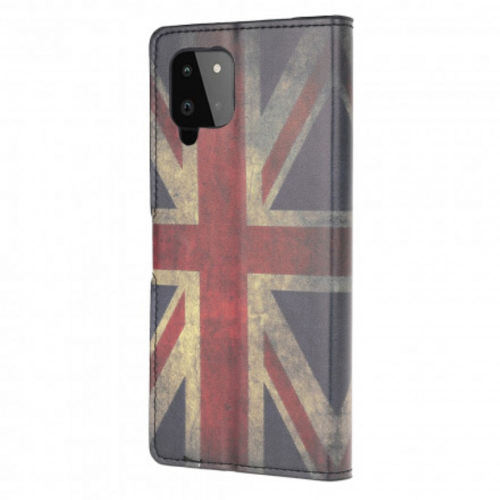 Folio-hoesje voor Samsung Galaxy A22 4G Engeland Vlag