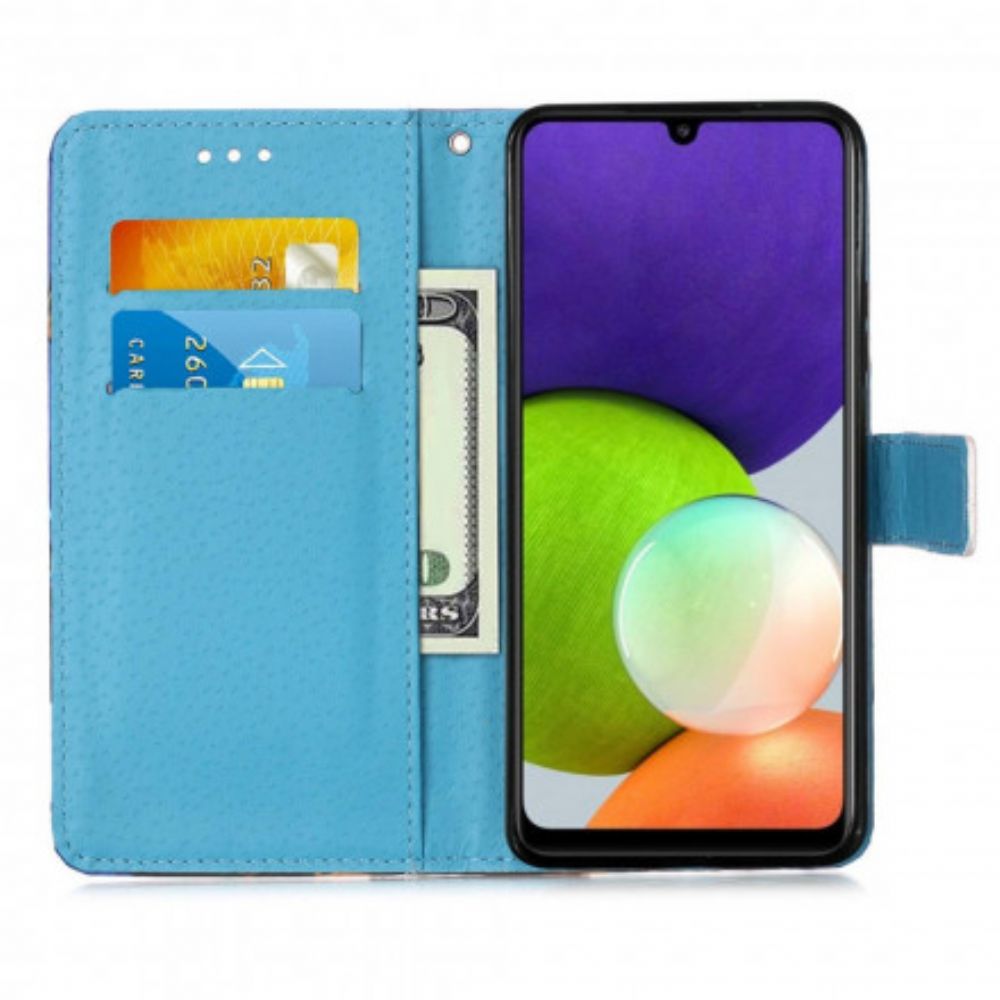 Folio-hoesje voor Samsung Galaxy A22 4G Kiff De Golf