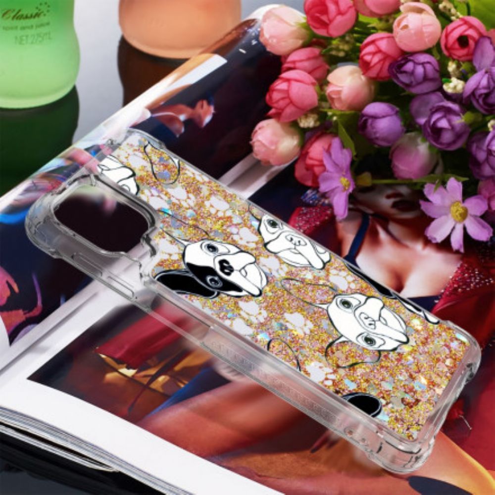 Hoesje voor Samsung Galaxy A22 4G Meneer Glitterhond