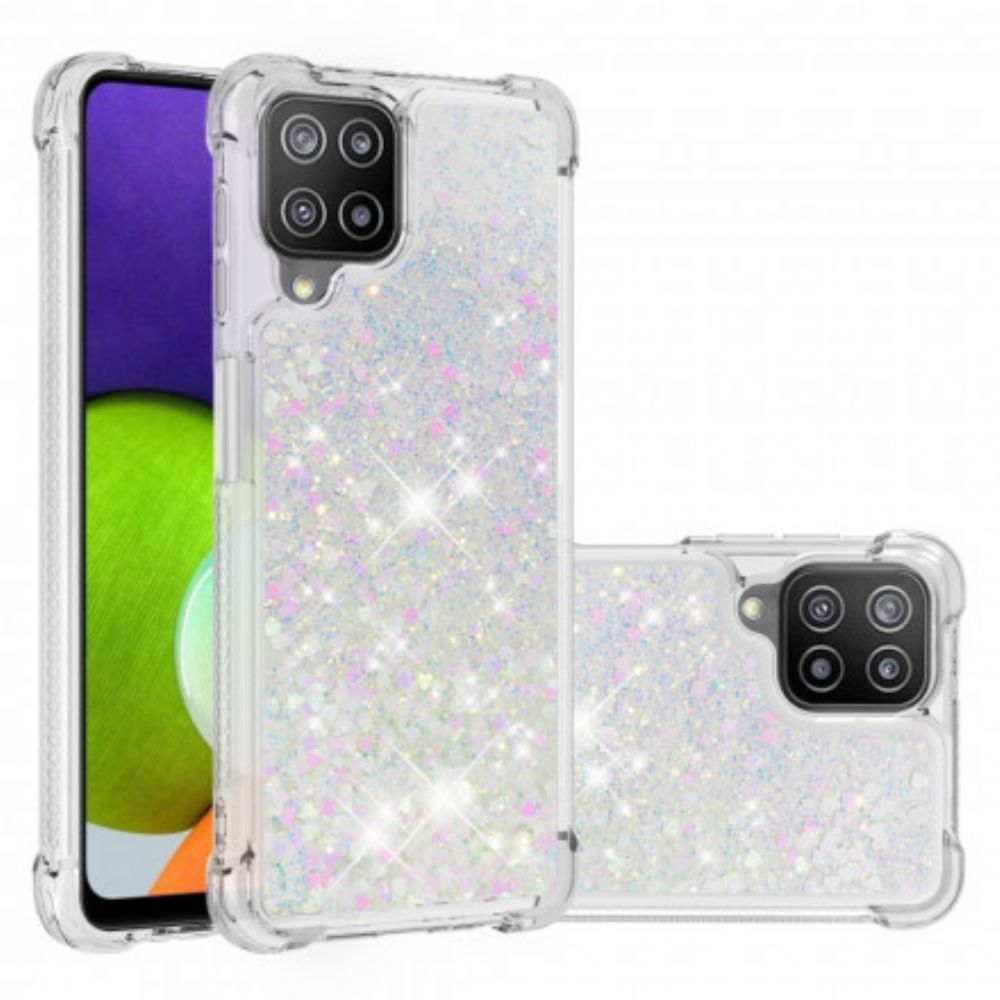 Telefoonhoesje voor Samsung Galaxy A22 4G Verlangen Glitter