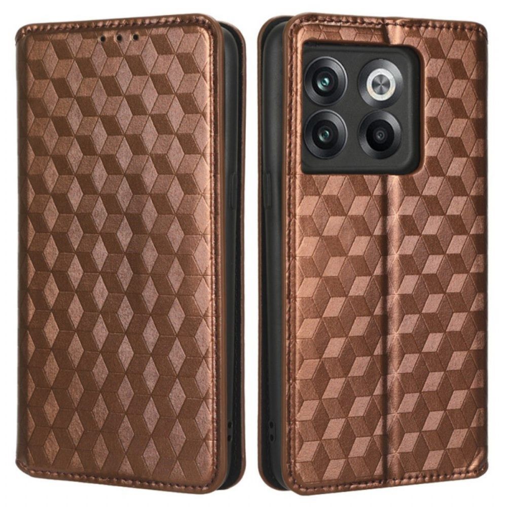 Bescherming Hoesje voor OnePlus 10T 5G Folio-hoesje 3d-patroon