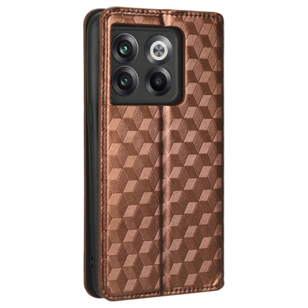 Bescherming Hoesje voor OnePlus 10T 5G Folio-hoesje 3d-patroon