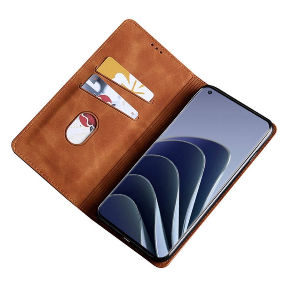 Bescherming Hoesje voor OnePlus 10T 5G Folio-hoesje Skin-touch