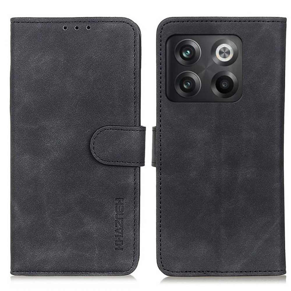 Flip Case voor OnePlus 10T 5G Vintage Stijl Khazneh