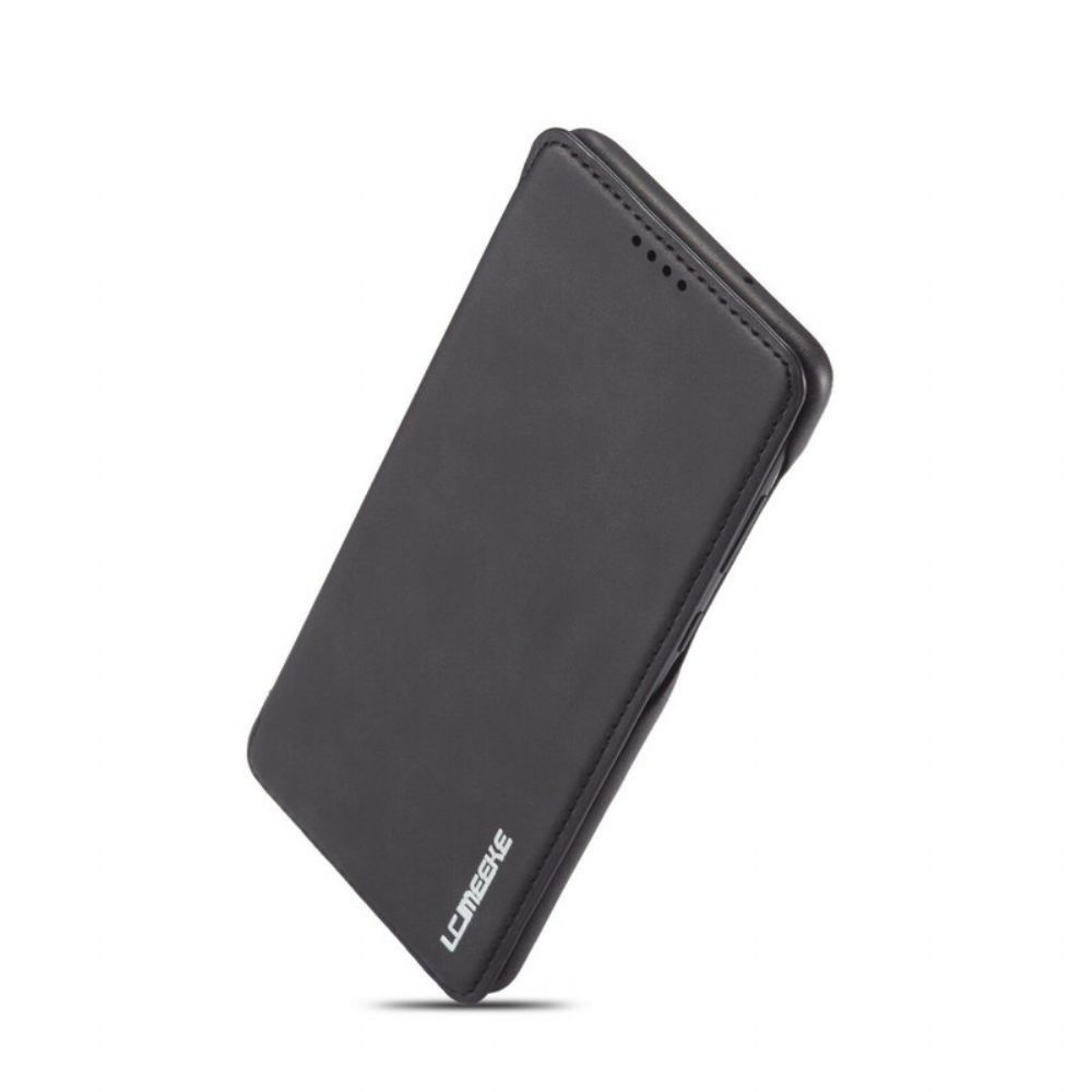 Bescherming Hoesje voor Samsung Galaxy A31 Folio-hoesje Lc.imeeke Leereffect