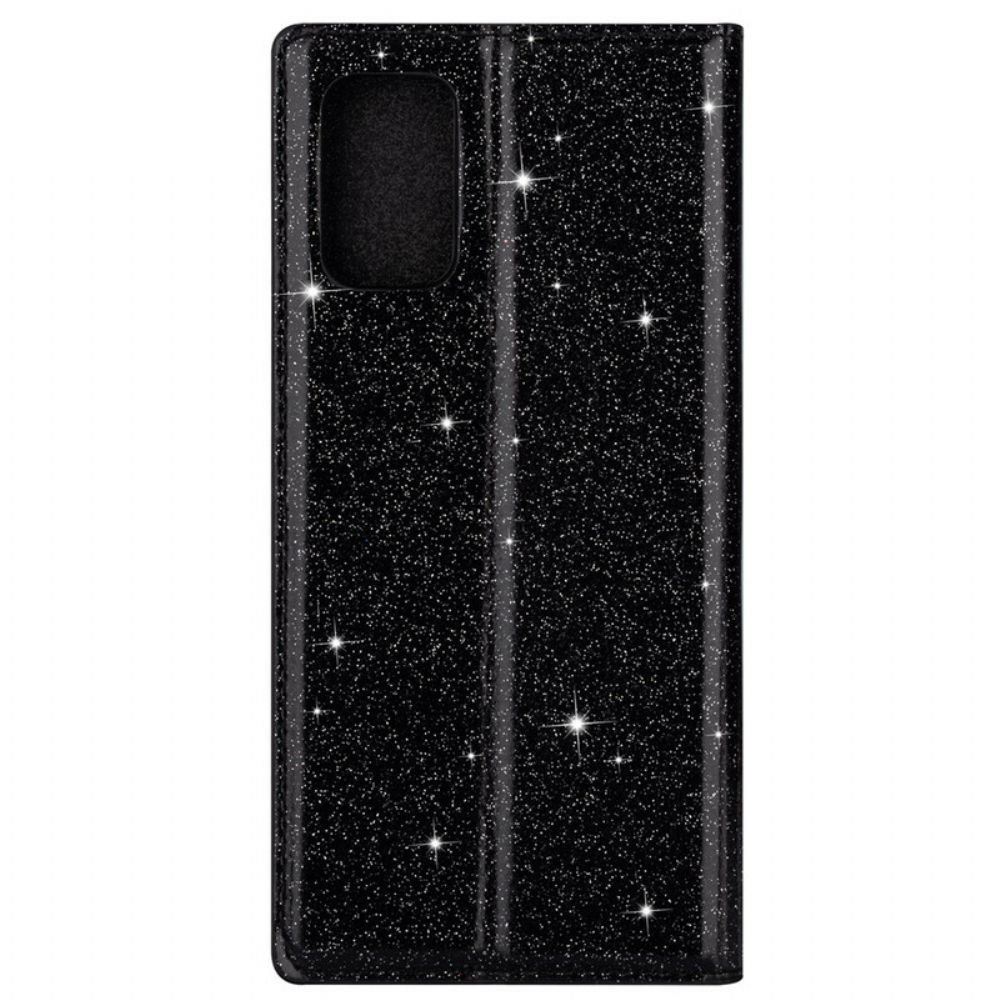 Bescherming Hoesje voor Samsung Galaxy A31 Folio-hoesje Paillettenstijl