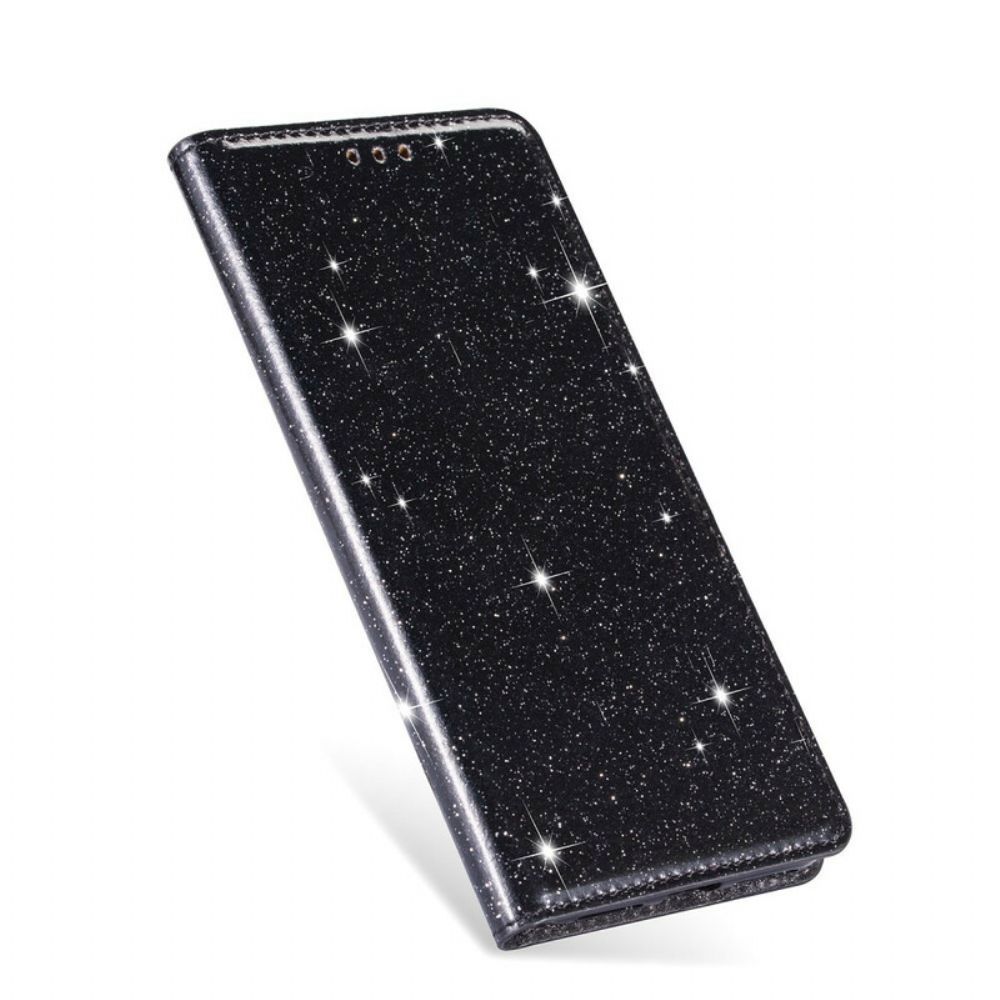 Bescherming Hoesje voor Samsung Galaxy A31 Folio-hoesje Paillettenstijl