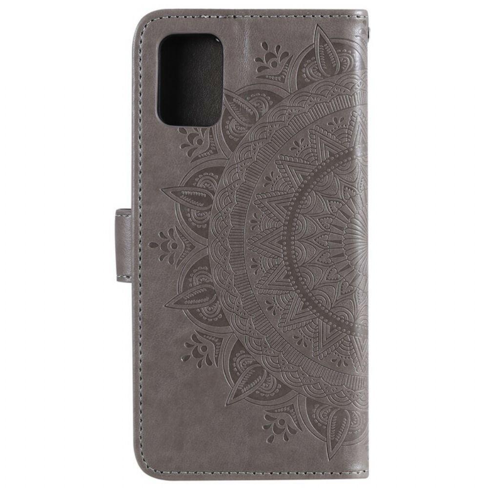 Flip Case voor Samsung Galaxy A31 Zon Mandala