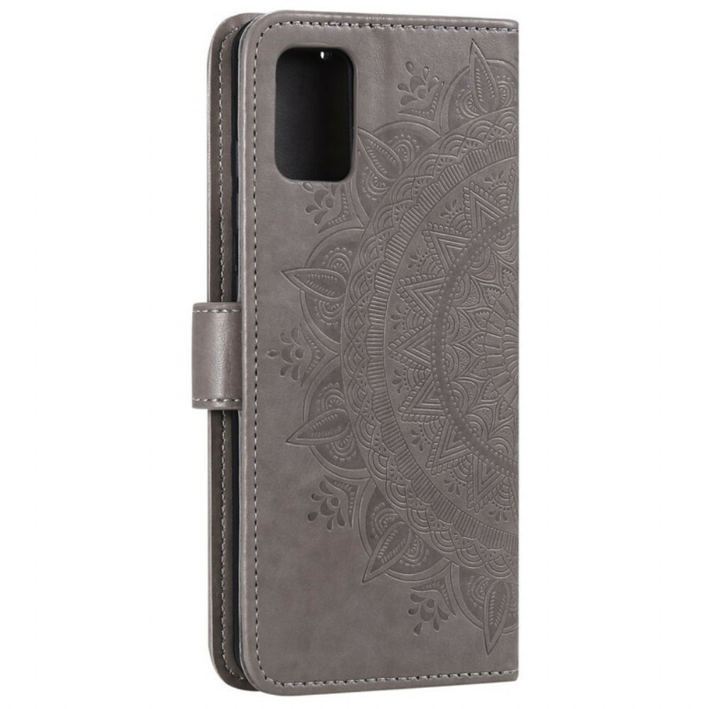 Flip Case voor Samsung Galaxy A31 Zon Mandala