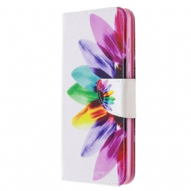 Folio-hoesje voor Samsung Galaxy A31 Aquarel Bloem