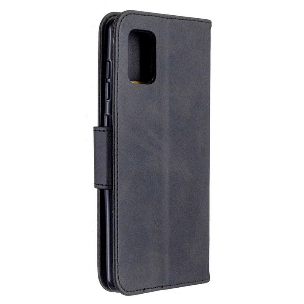 Folio-hoesje voor Samsung Galaxy A31 Flip Case Gladde Schuine Klep