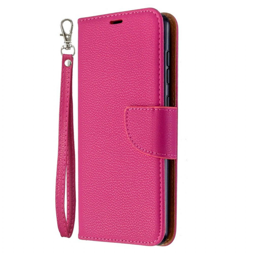 Folio-hoesje voor Samsung Galaxy A31 Flip Case Litchi Flap Schuin