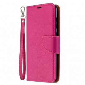 Folio-hoesje voor Samsung Galaxy A31 Flip Case Litchi Flap Schuin