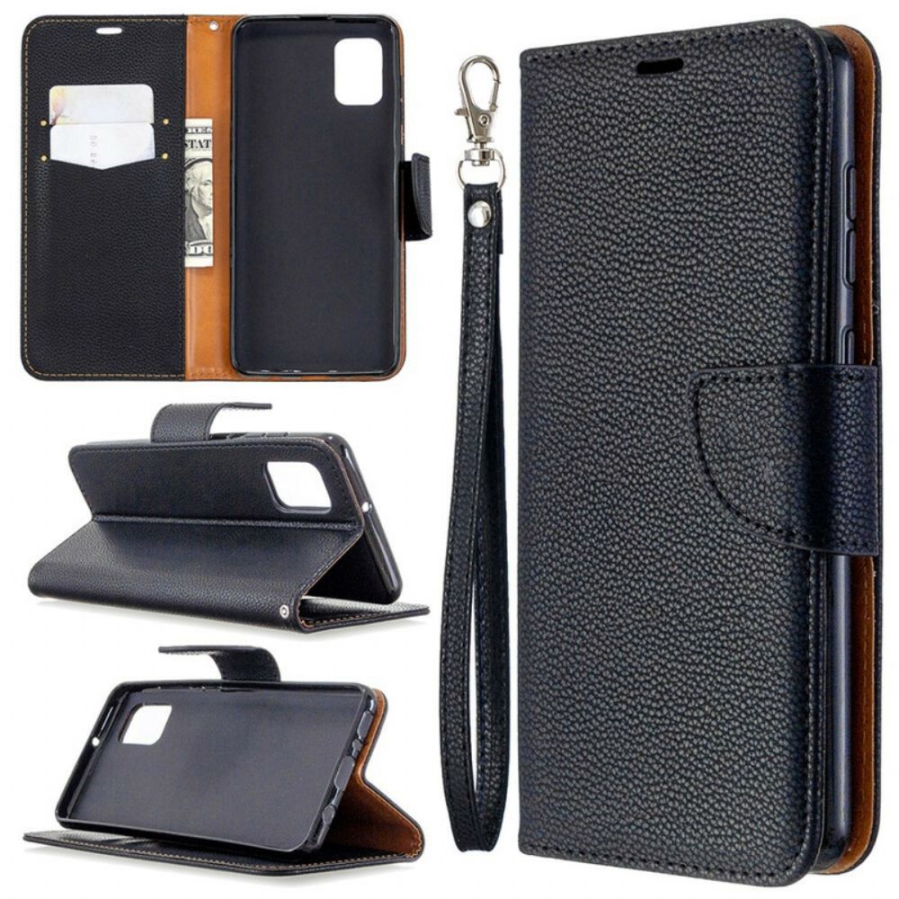 Folio-hoesje voor Samsung Galaxy A31 Flip Case Litchi Flap Schuin