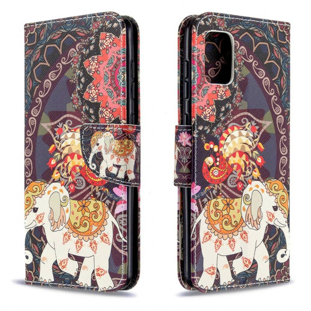 Folio-hoesje voor Samsung Galaxy A31 Indische Olifant