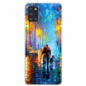 Hoesje voor Samsung Galaxy A31 Familiewandeling